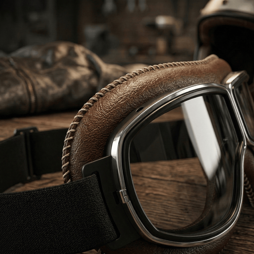 Alaric - Lentes vintage para motocicleta