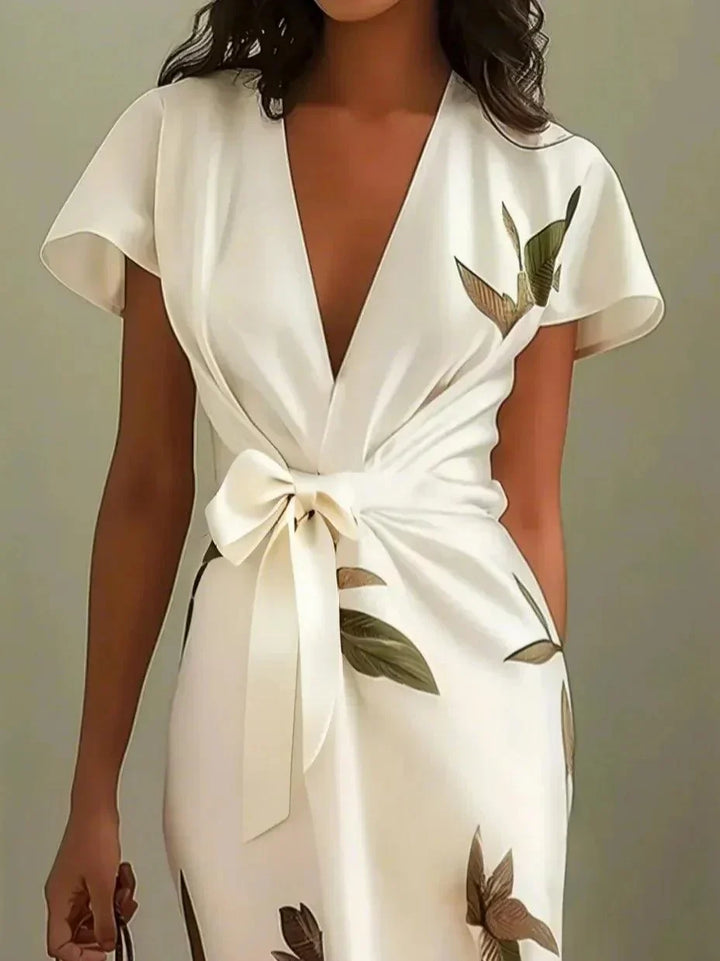 Perenna - Vestido cruzado atemporal