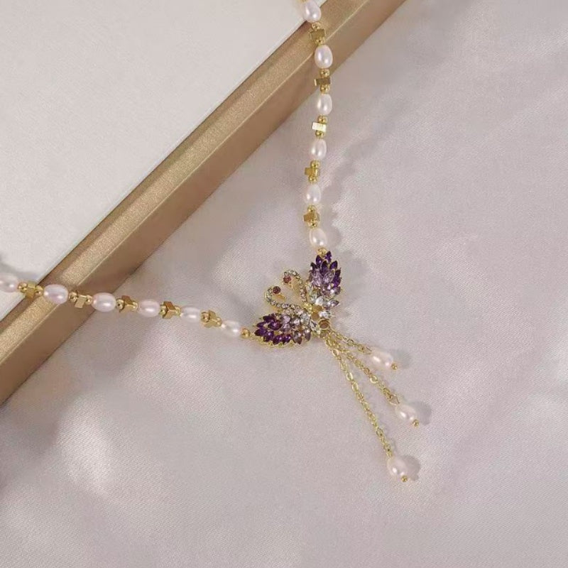 Wenisa - Collar con dije de cisne