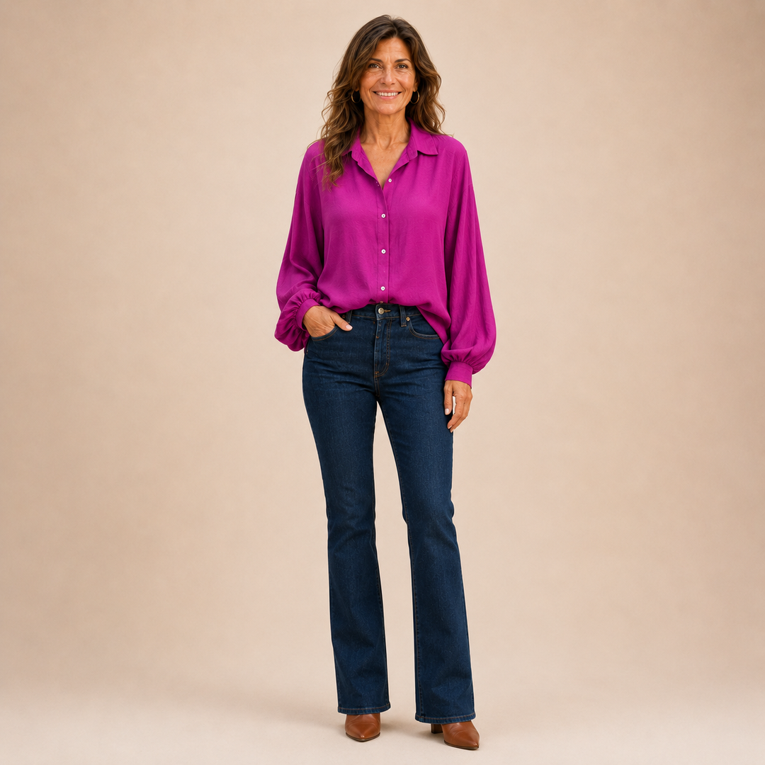 Adorina - Blusa fluida