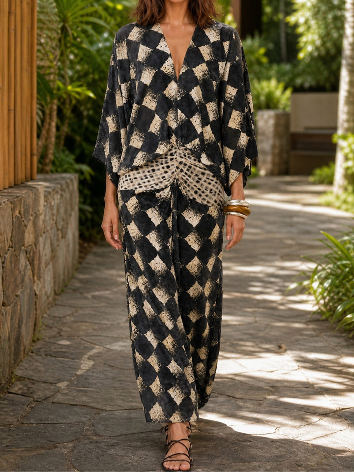 Elysette - Maxivestido suave al tacto