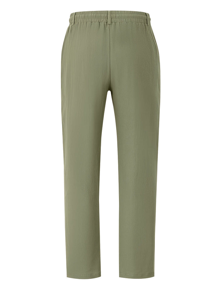 Wilfred - Pantalones de lino de corte relajado