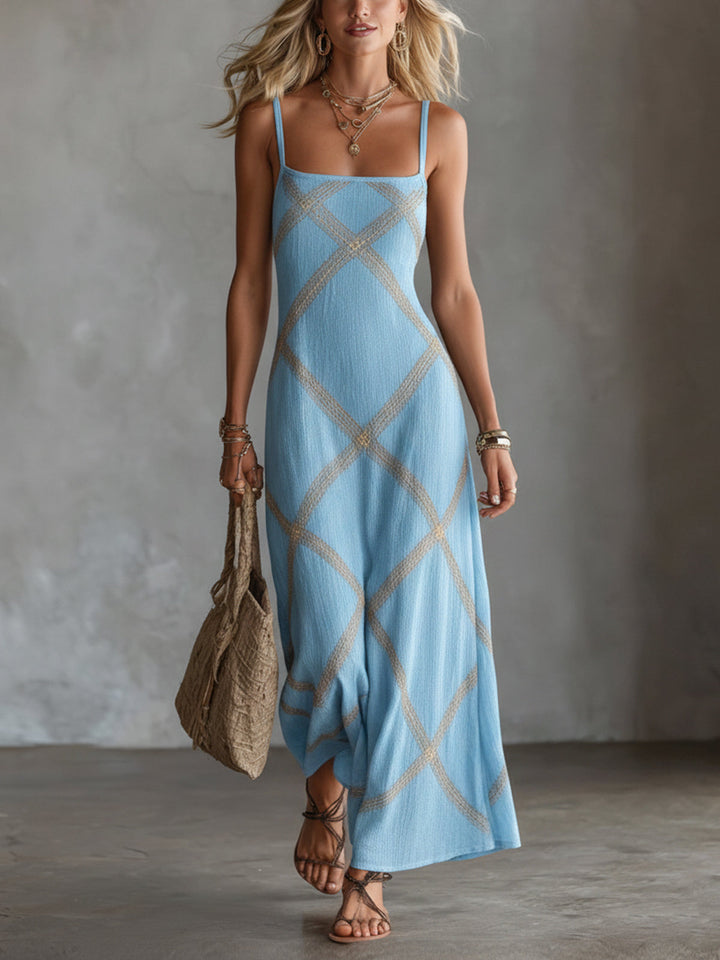 Ardelia - Vestido maxi de tacto suave