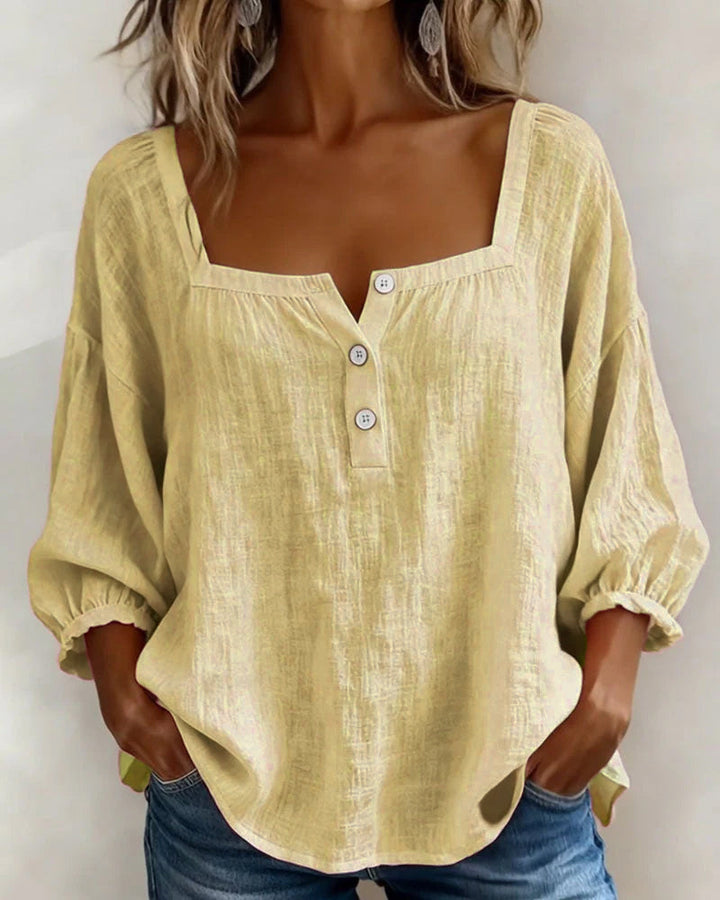 Zoya - Blusa de lino fresca