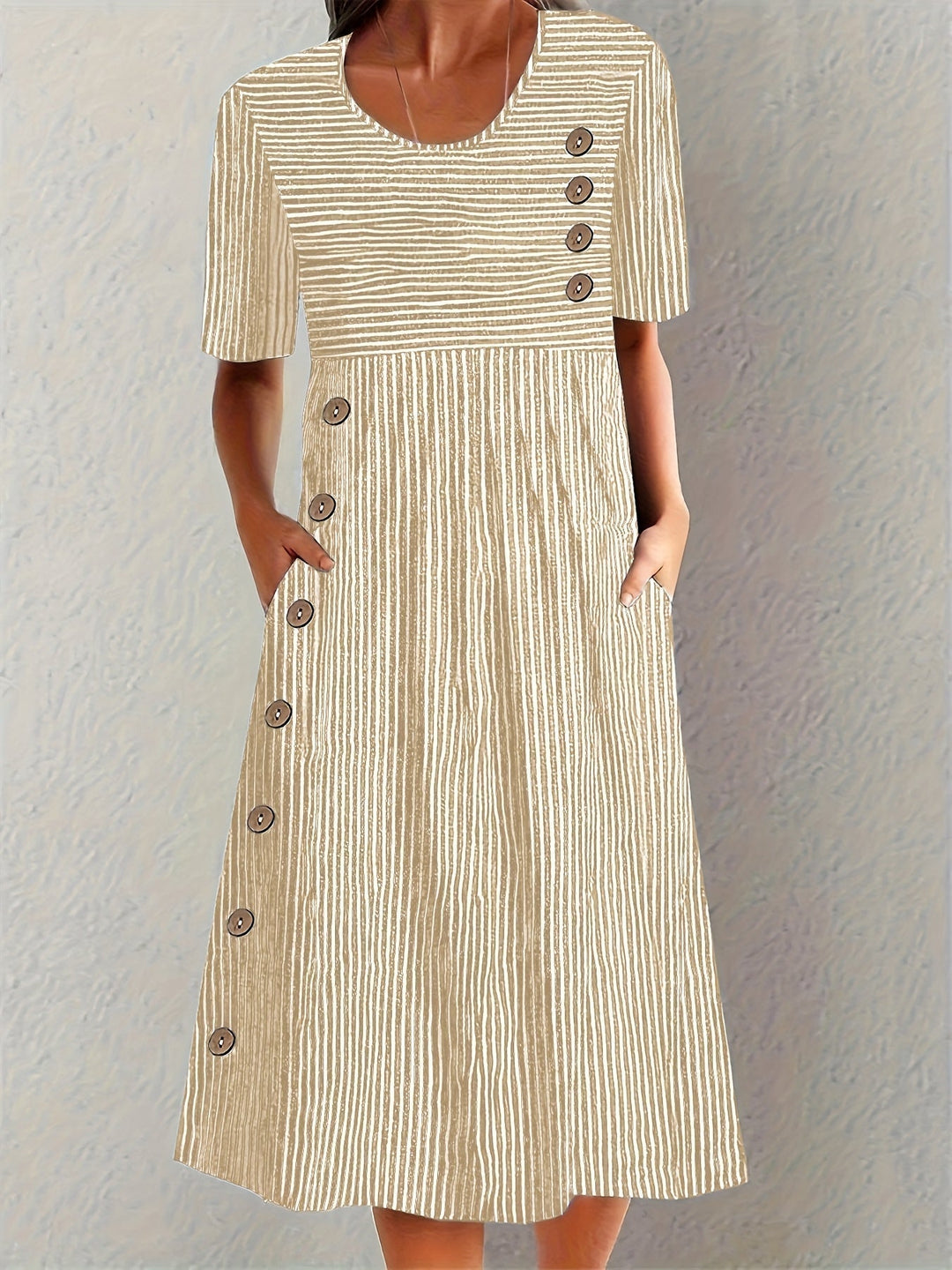 Marian - Vestido informal elegante para otoño