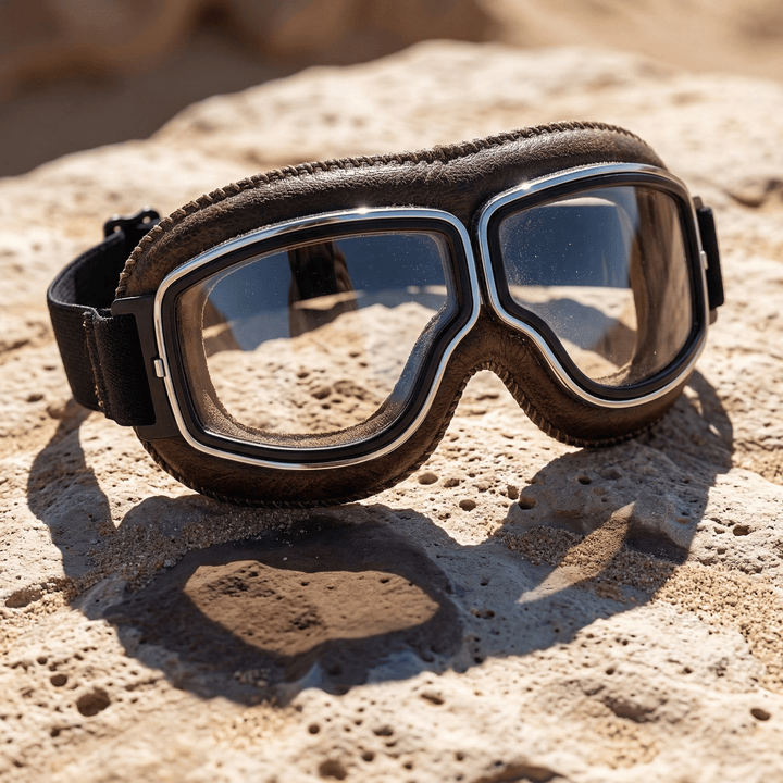 Alaric - Lentes vintage para motocicleta