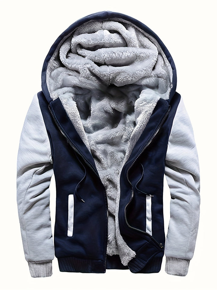 Dax - Sudadera con capucha de alto gramaje con estampado de camuflaje