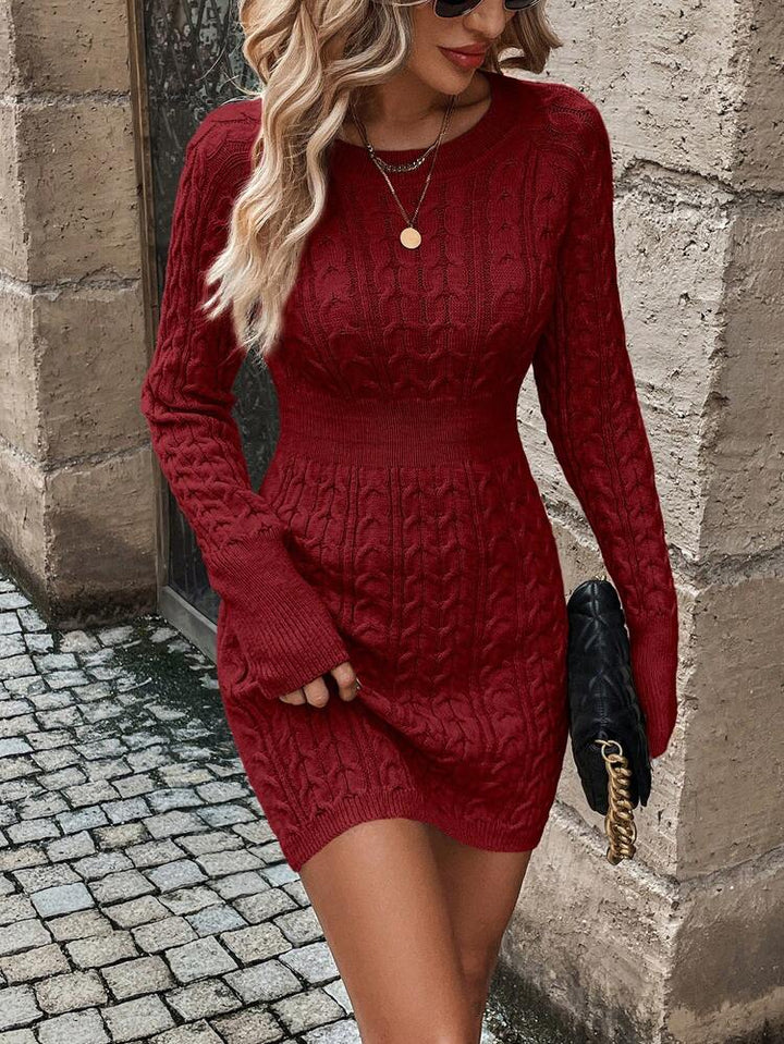 Zivaen - Vestido tipo suéter suave al tacto