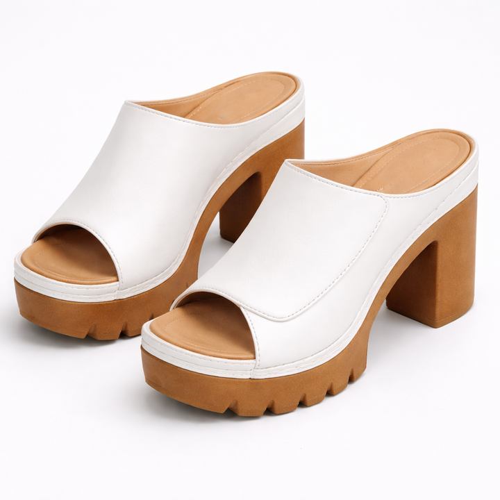 Melisande - Tacones de plataforma pulidos