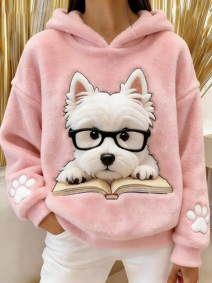 Aileen - Sudadera gráfica de tacto suave