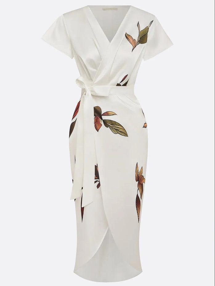 Perenna - Vestido cruzado atemporal