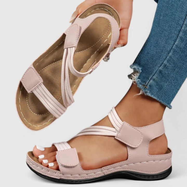 Francine - Sandalias ortopédicas acolchadas