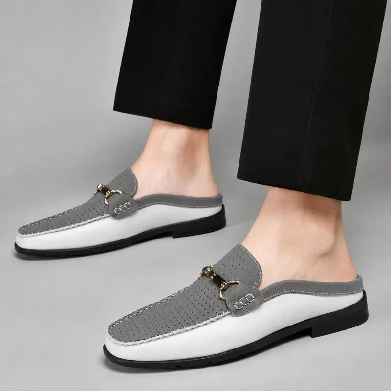 Corbett - Mocasines confort sin cordones con herraje
