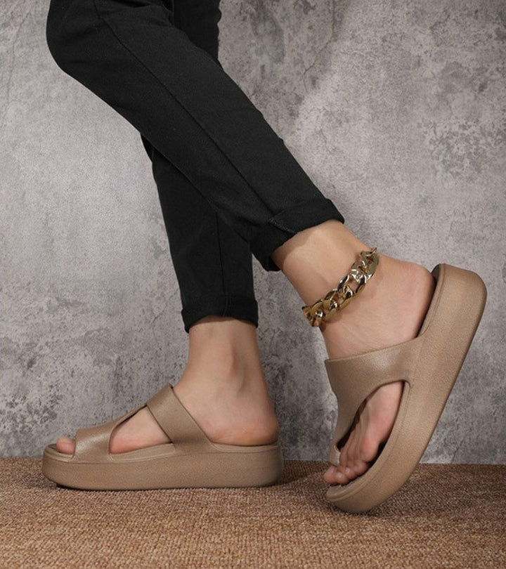 Veronique - Sandalias de plataforma acolchadas