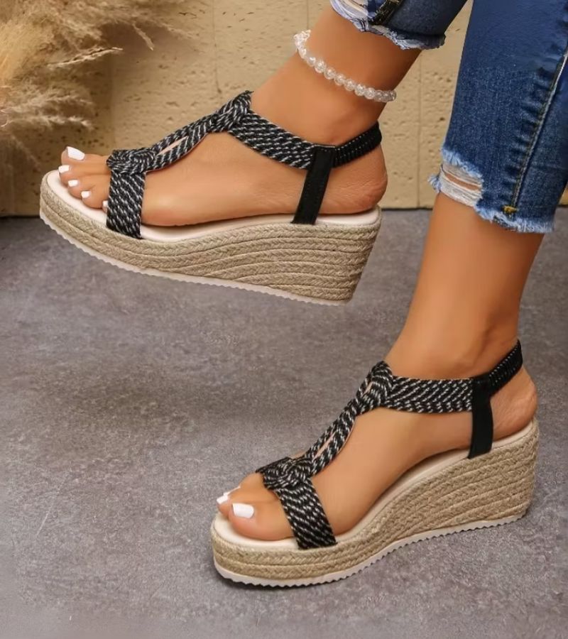 Damarisse - Sandalias con cuña premium