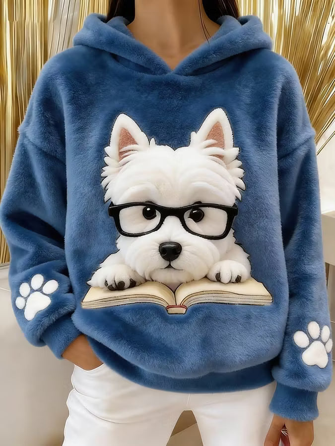 Aileen - Sudadera gráfica de tacto suave