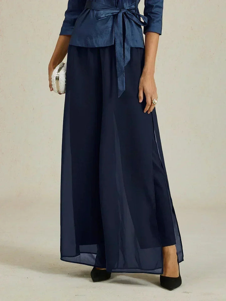Tairess - Pantalón de pierna ancha