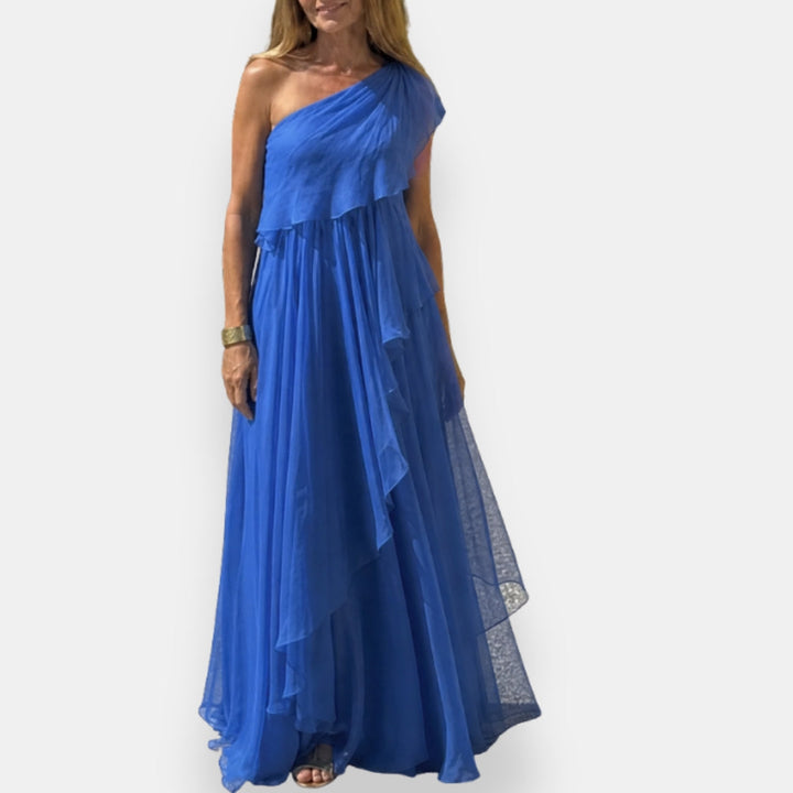 Heloisia - Vestido de noche de lujo de un solo hombro
