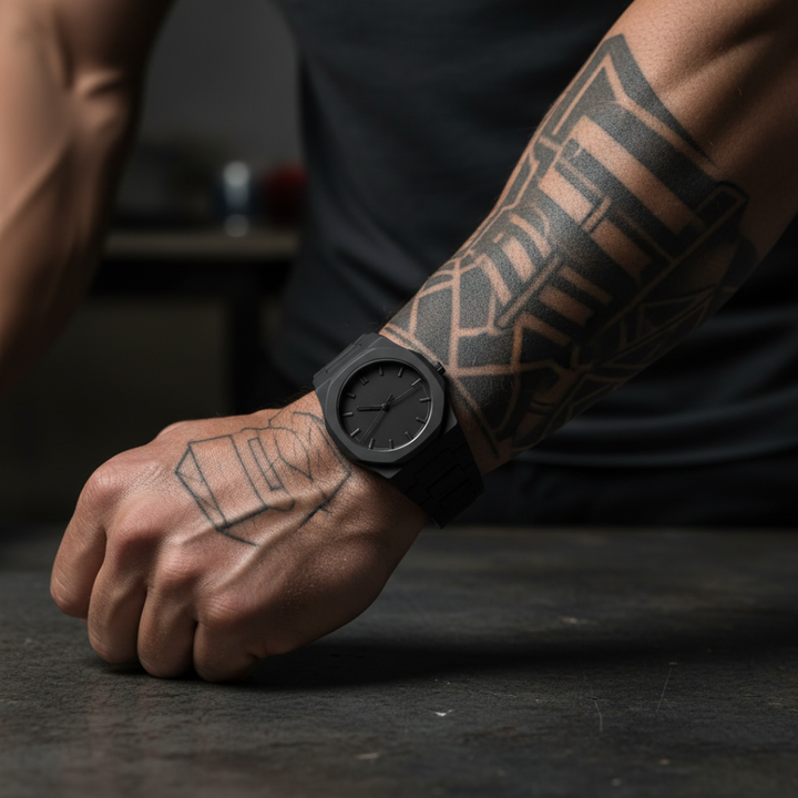 Nevrick - Reloj octagonal sigiloso