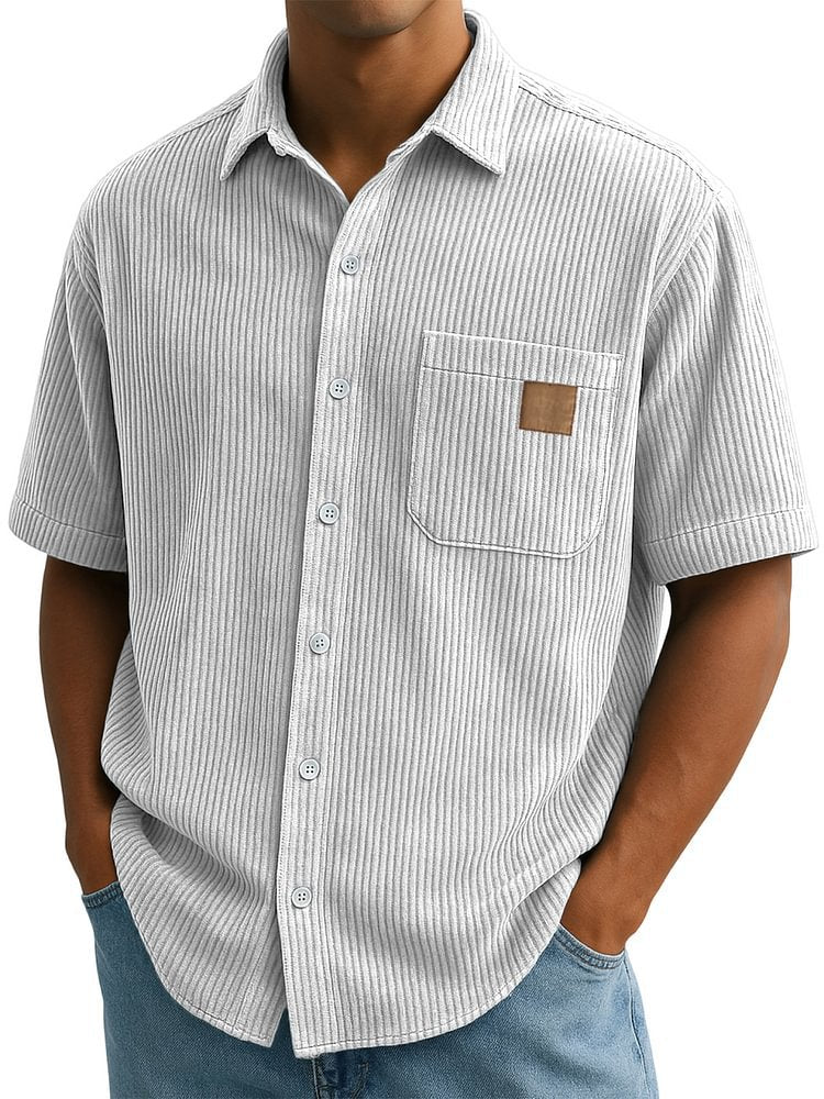 Anwick - Camisa de piqué suave al tacto