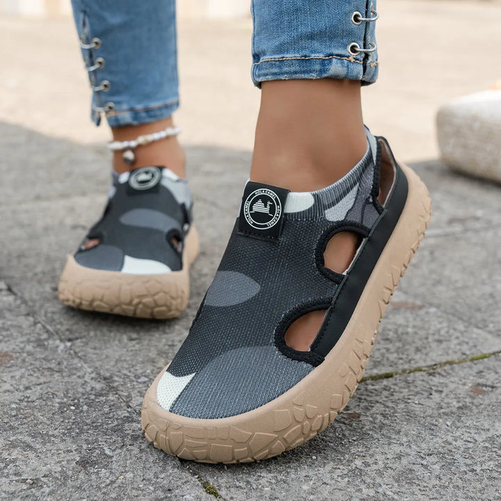 Maelina - Tenis para caminar ortopédicos con amortiguación