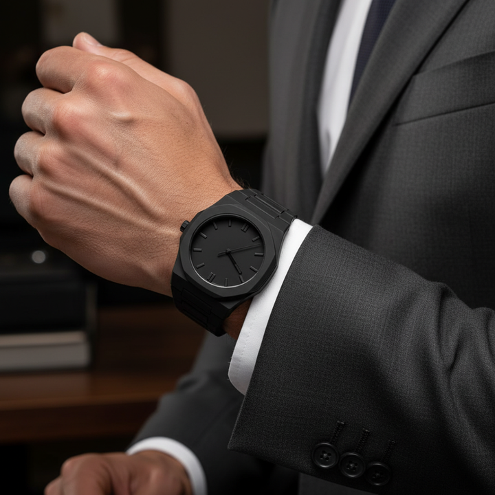 Nevrick - Reloj octagonal sigiloso