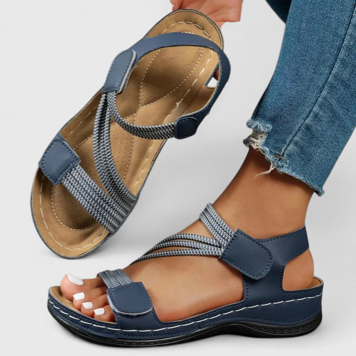 Francine - Sandalias ortopédicas acolchadas