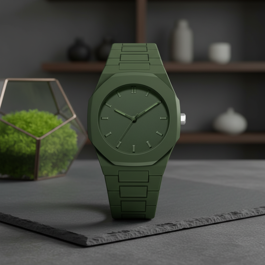 Nevrick - Reloj octagonal sigiloso