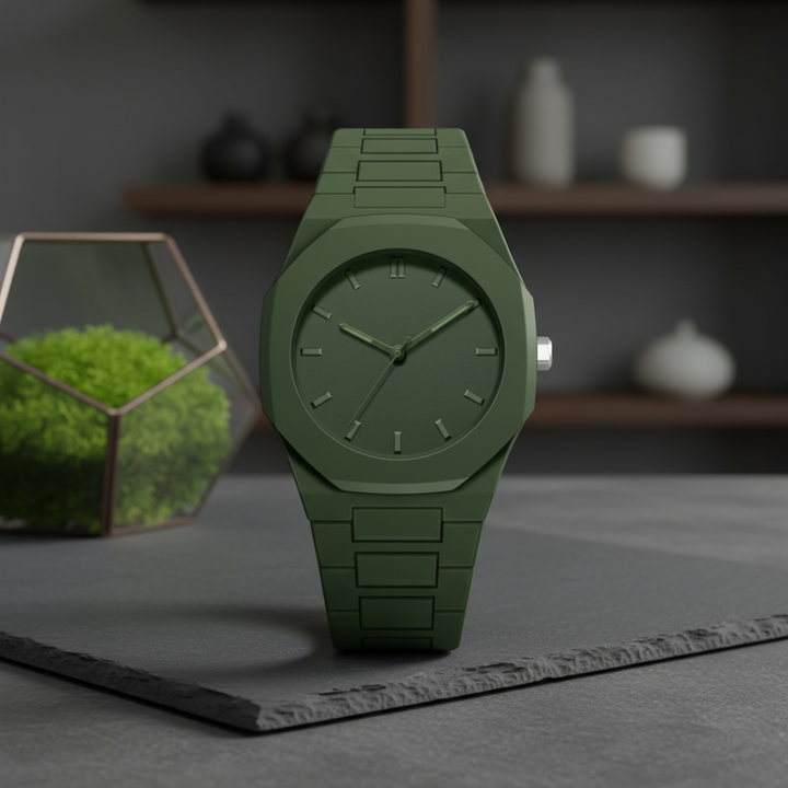 Nevrick - Reloj octagonal sigiloso
