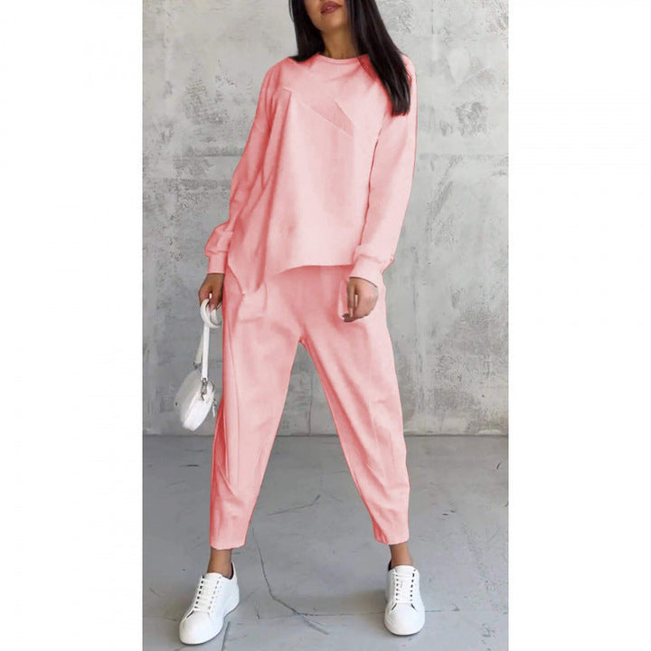 Eulavie - Conjunto lounge oversize de tacto suave