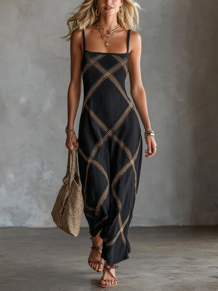 Ardelia - Vestido maxi de tacto suave