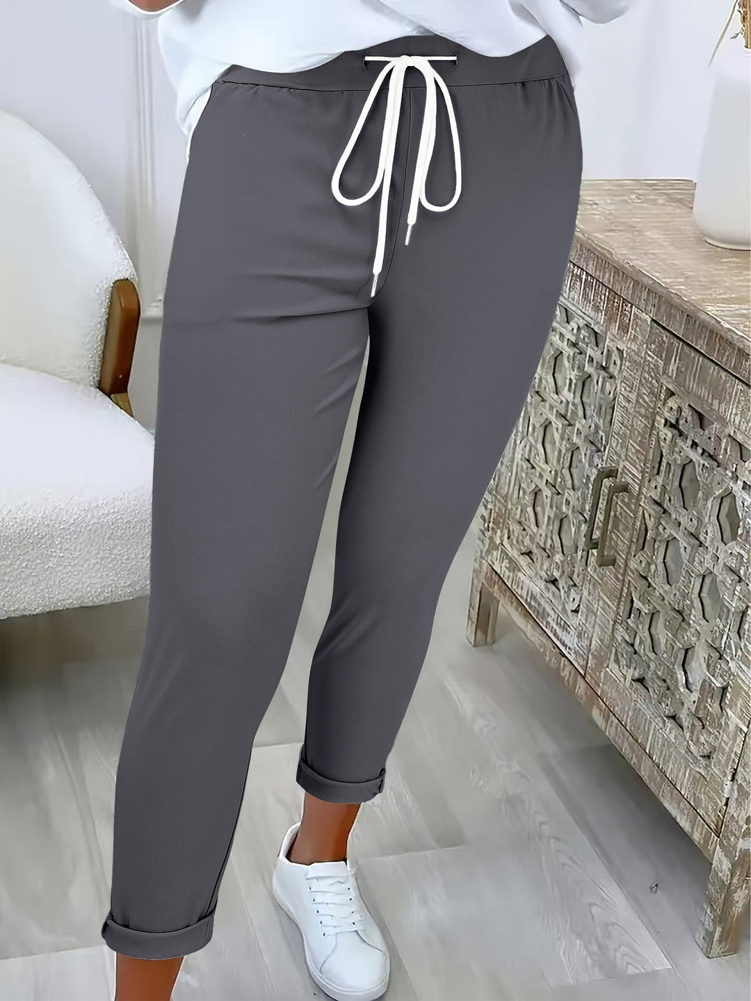Tansy - Pantalón con jareta ajustable en la cintura
