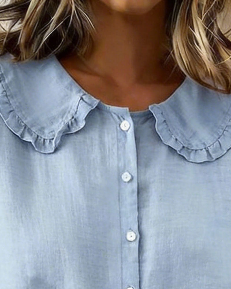 Dorothea - Camisa ligera de lino