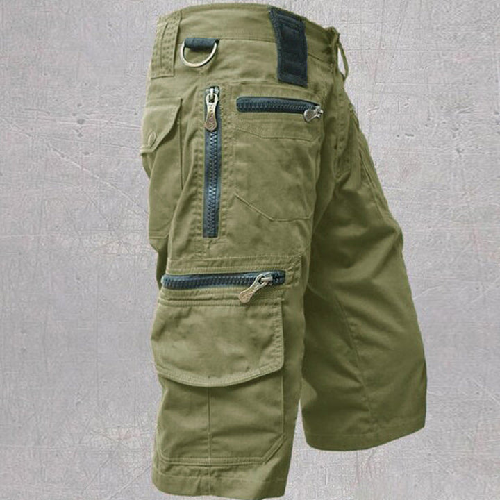 Lioran - Shorts cargo de tejido pesado