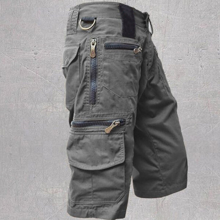Lioran - Shorts cargo de tejido pesado