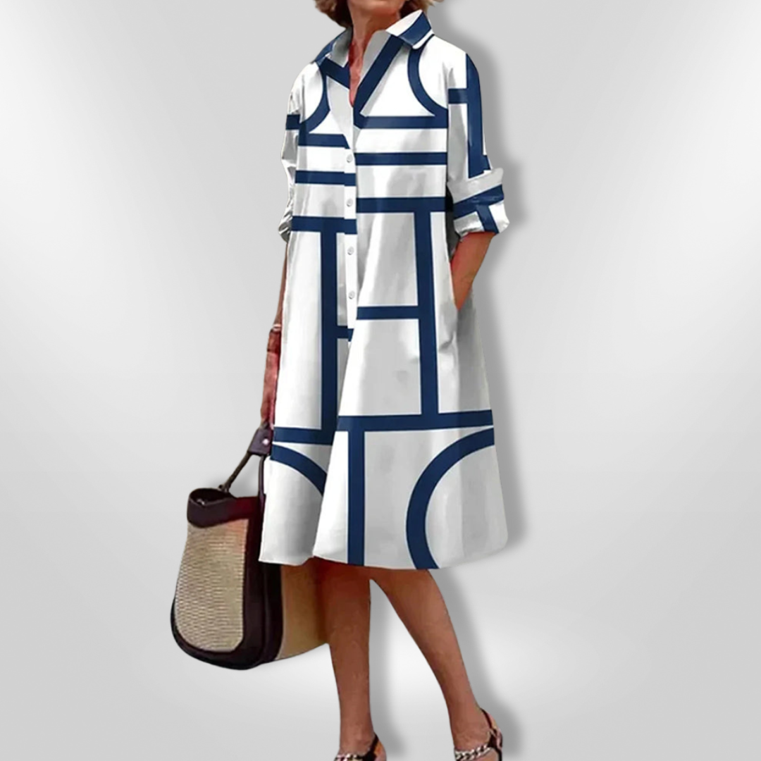 Arlinn - Vestido camisero ligero