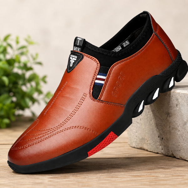 Saevan - Zapatos de vestir ligeros con suela antiderrapante de alta calidad