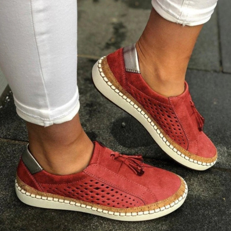 Veda - Zapatos sin cordones con plantilla acolchada