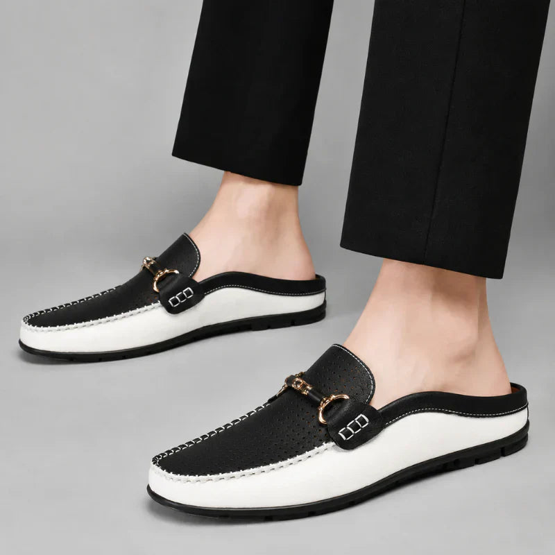 Corbett - Mocasines confort sin cordones con herraje
