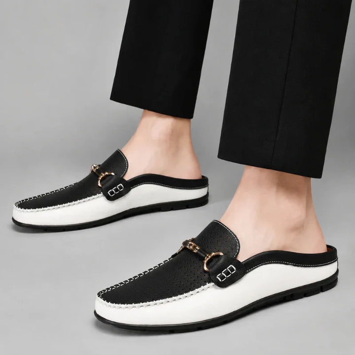 Corbett - Mocasines confort sin cordones con herraje
