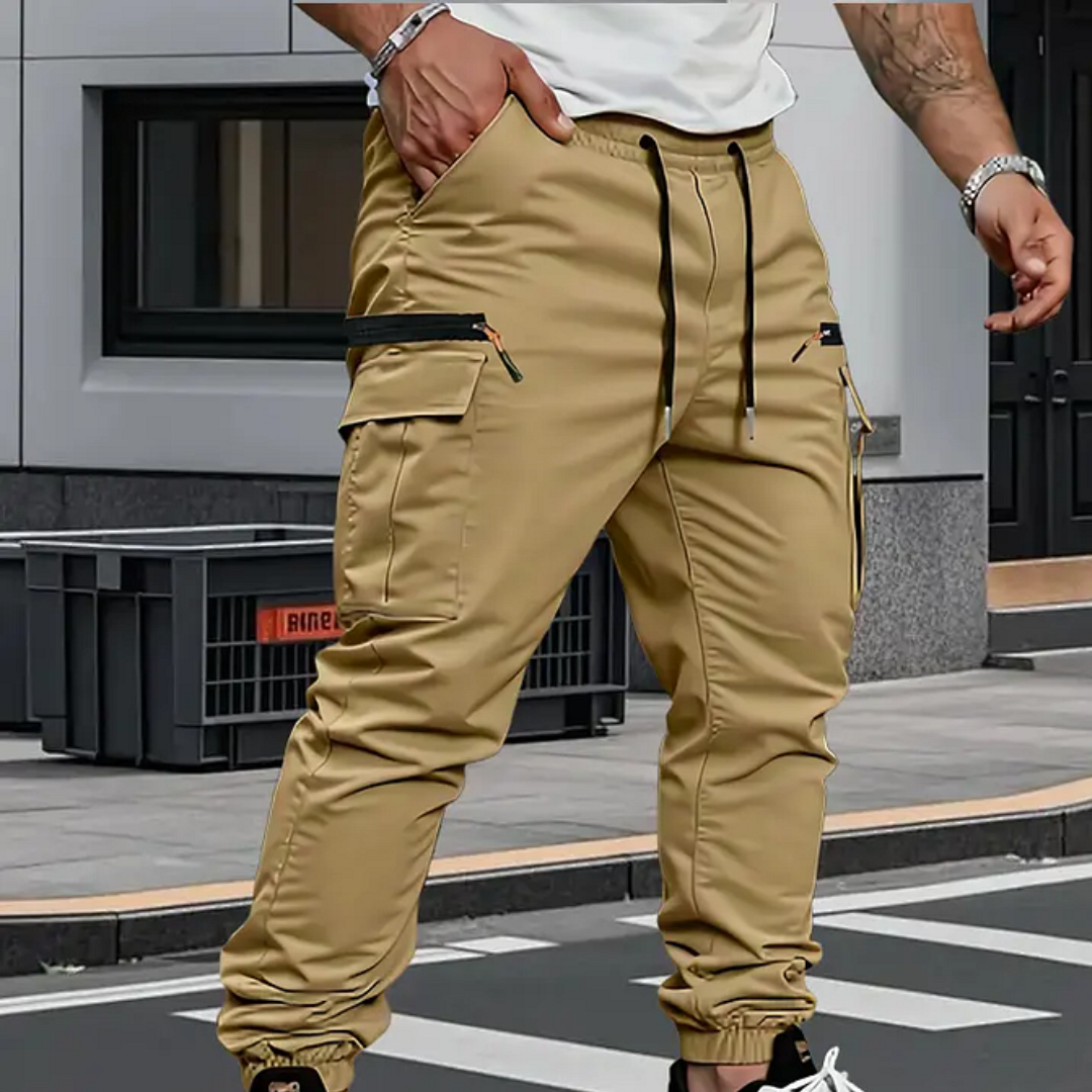 Aldric - Pantalón jogger cargo de alto rendimiento con stretch