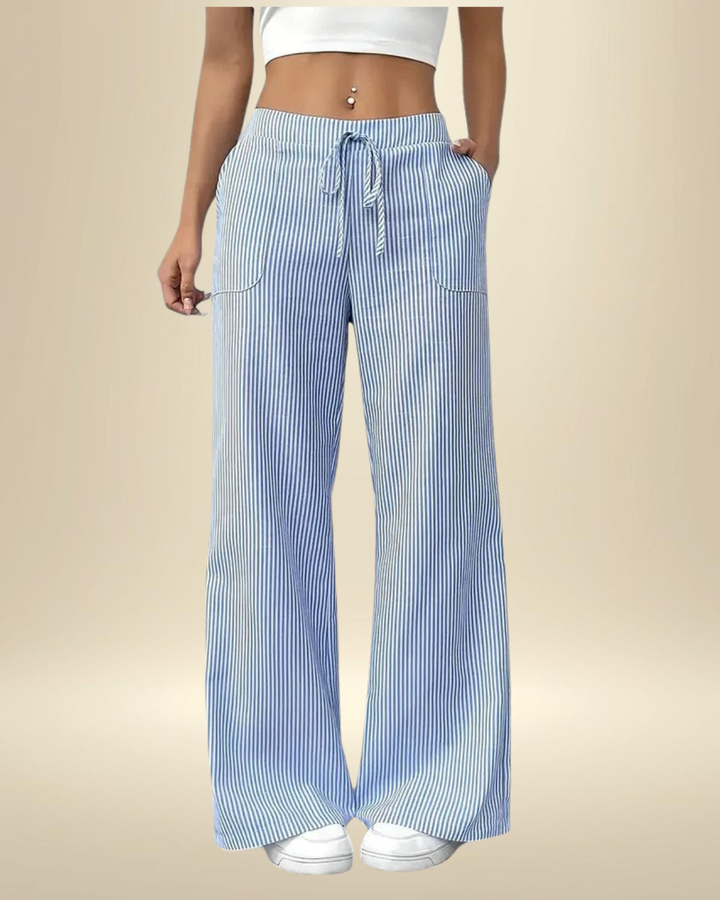 Mirayne - Pantalón palazzo fluido