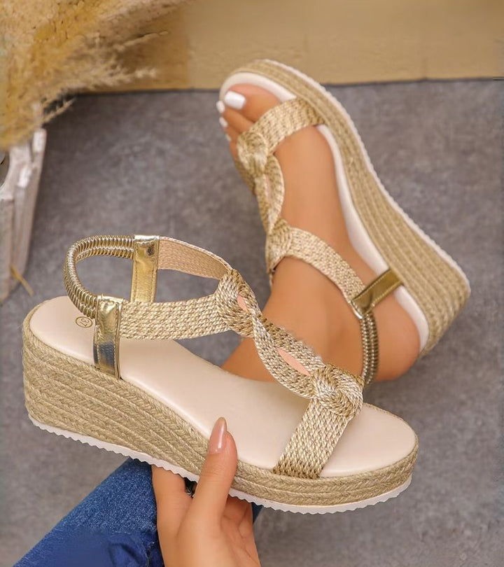 Damarisse - Sandalias con cuña premium
