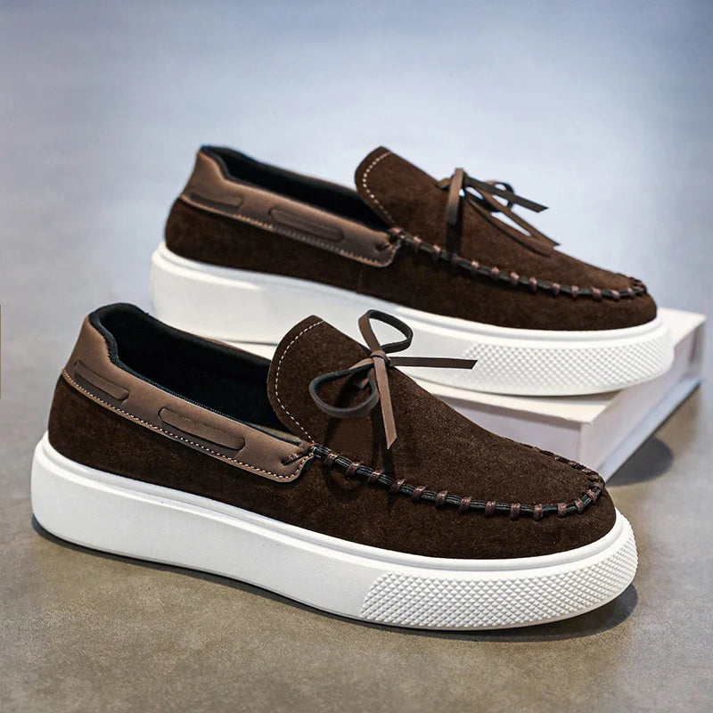 Reed - Mocasines con plataforma y borlas