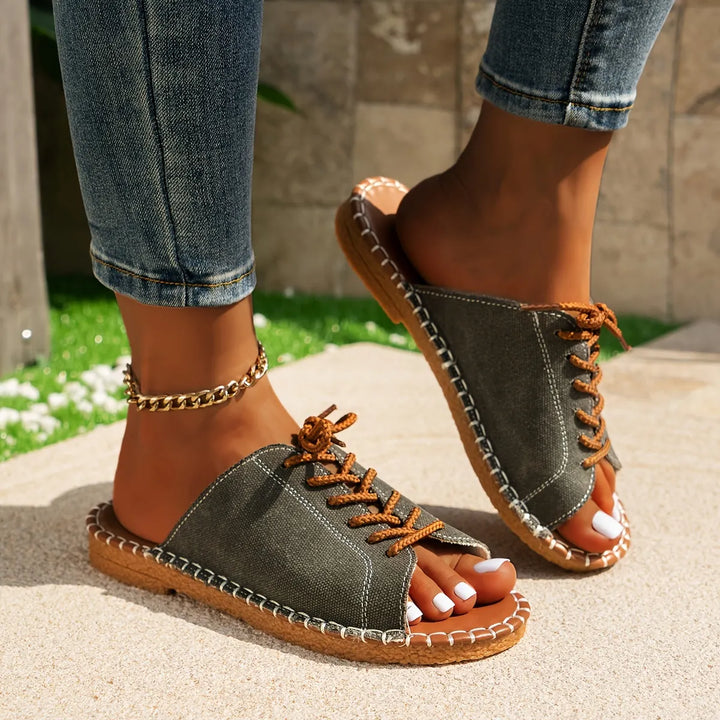 Alanna - Sandalias ortopédicas acolchadas