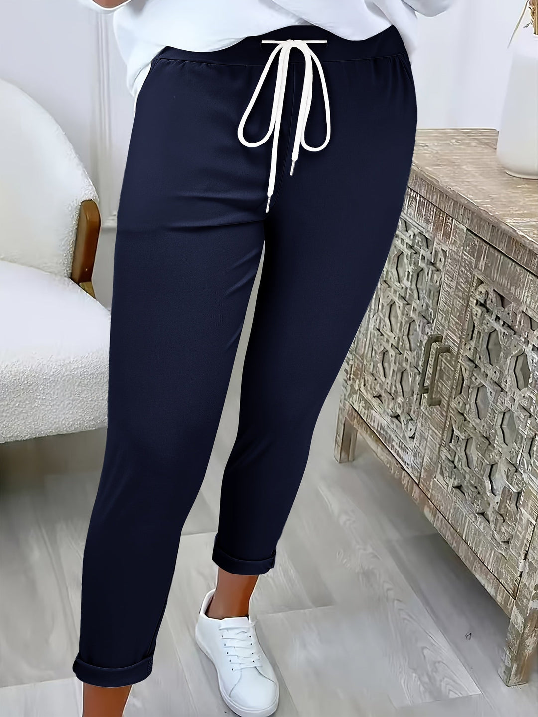 Tansy - Pantalón con jareta ajustable en la cintura