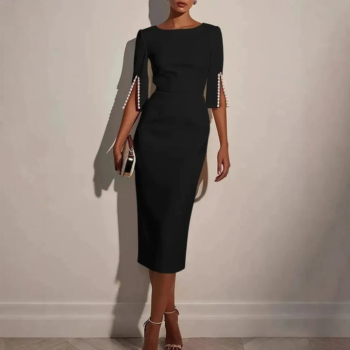 Anneliese - Vestido lápiz suave al tacto