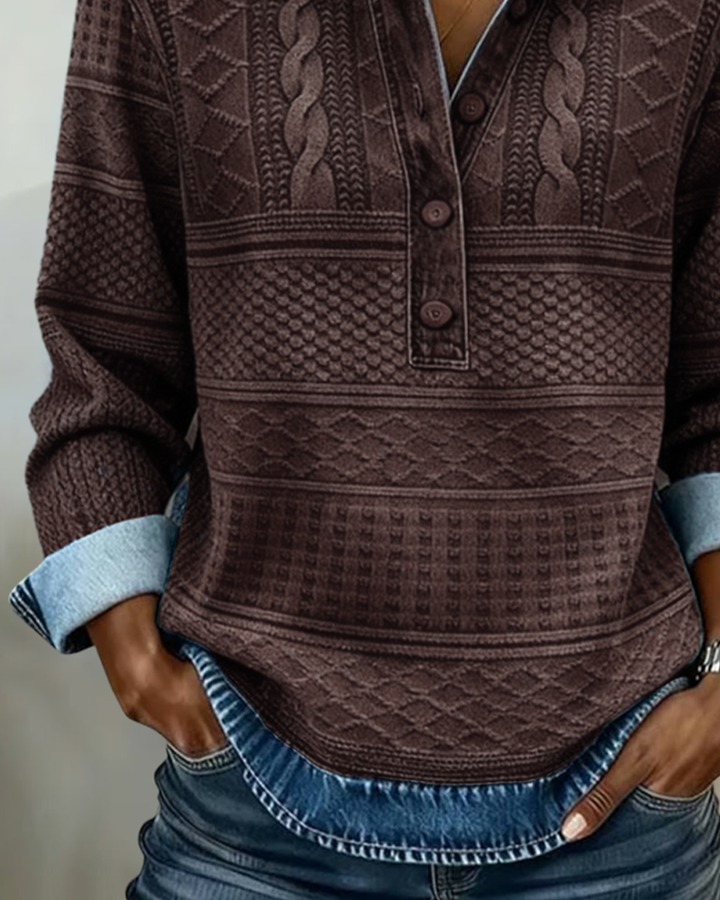 Orlissey - Camisa texturizada abotonada