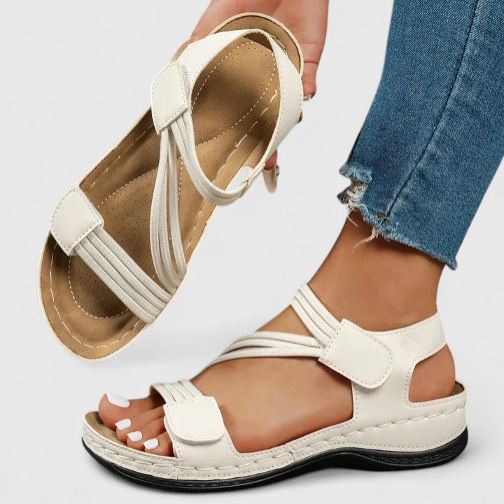 Francine - Sandalias ortopédicas acolchadas