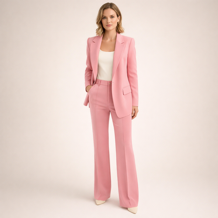 Della - Traje sastre estructurado de pantalón